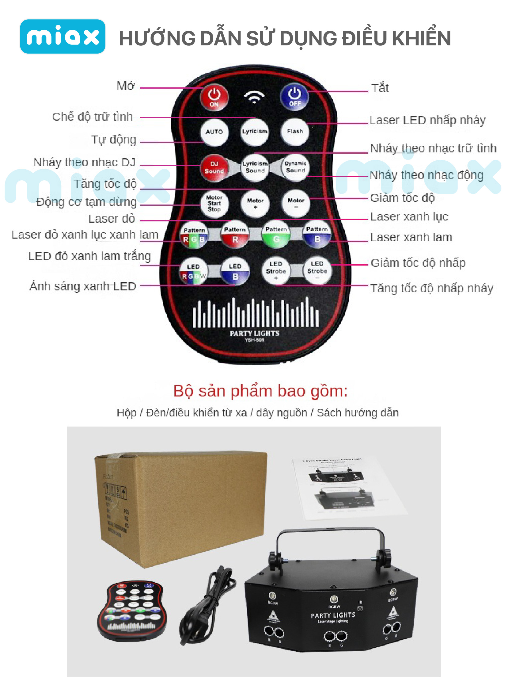 Đèn_Laser_Bay_Phòng_9_Mắt_MIAX_Đèn_sân_khấu_nháy_theo_nhạc